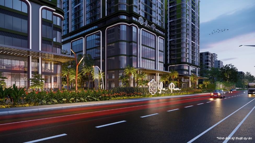 La Pura sở hữu tới 300m mặt tiền xanh tại Quốc lộ 13