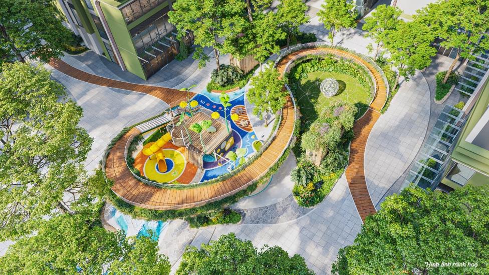 Cầu hoa trên cao đầu tiên tại miền Nam