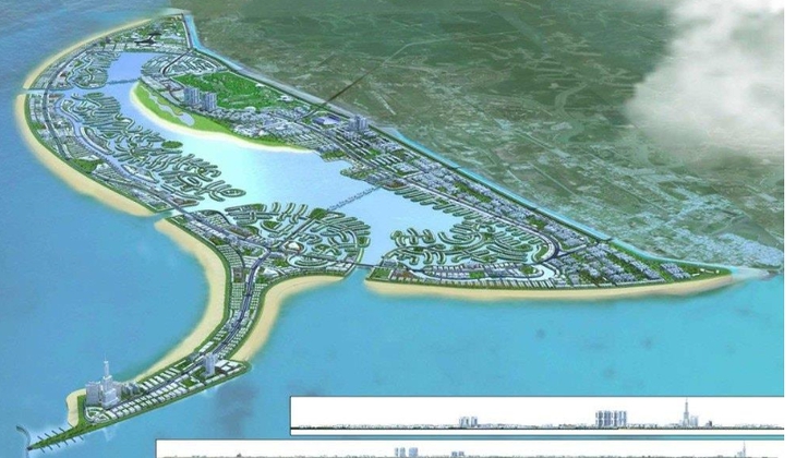 Tuyến đường sắt đô thị tốc độ cao sẽ kết nối từ quận 7 đến khu vực tiếp giáp dự án khu đô thị du lịch lấn biển Cần Giờ