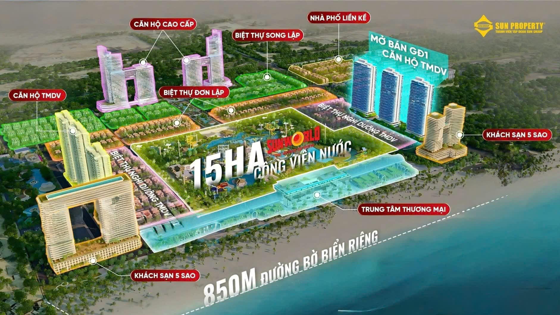 Phối cảnh tổng quan Khu đô thị Blanca City Vũng Tàu