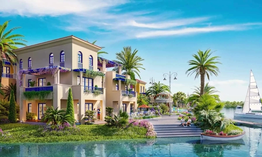 Biệt thự Limassol mang phong cách kiến trúc Địa Trung Hải. Ảnh: CĐT