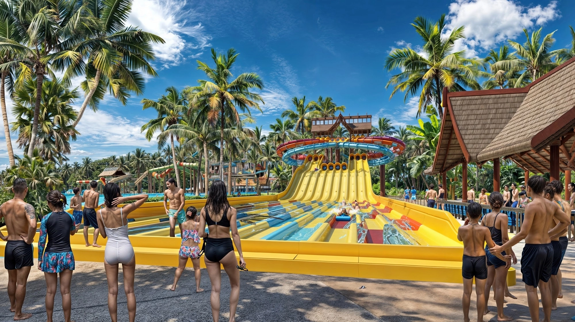 Phối cảnh công viên nước Sun World Vũng Tàu